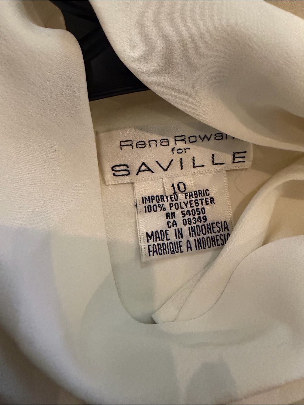 Rena Rowan for Saville Cream Blouse - Picture 9 of 9